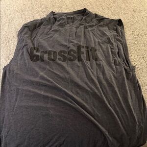 NOBULL CrossFit Sleeveless Gray T-Shirt